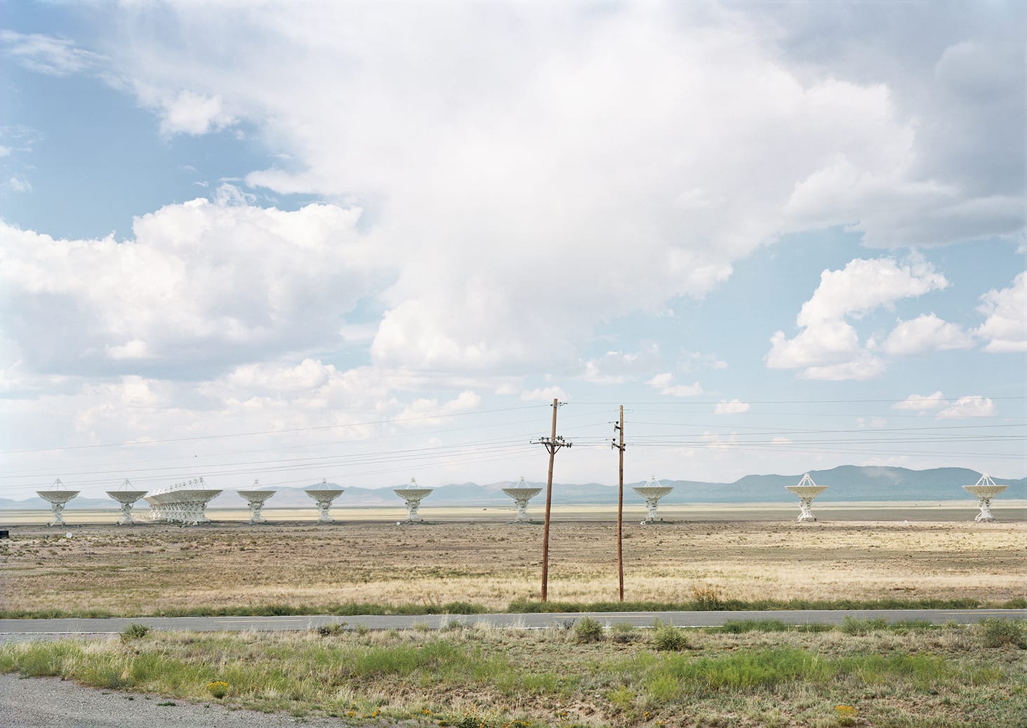 Radio antennas in Socorro, New Mexico