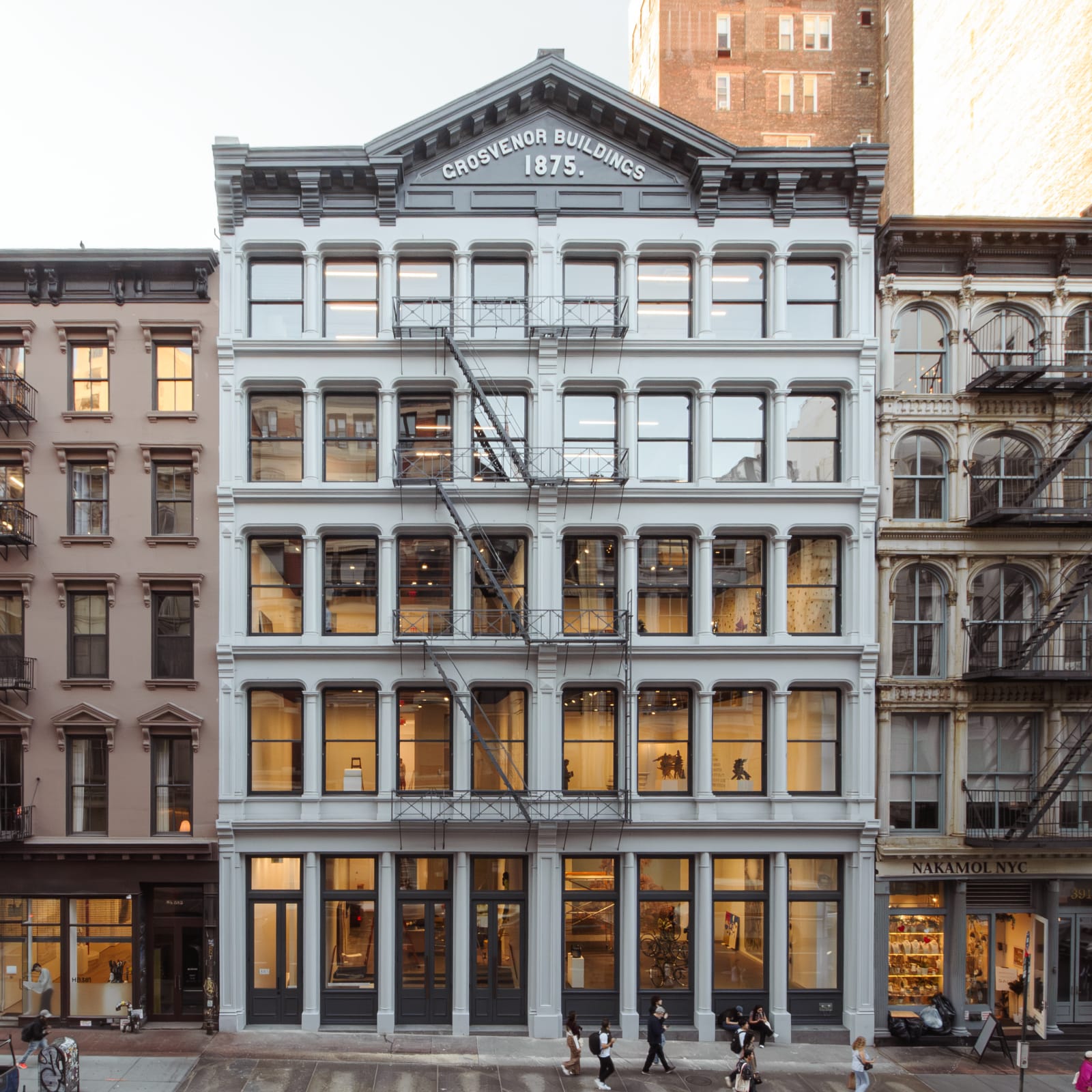 Marian Goodman Gallery building at 385 Broadway