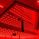 Steve McQueen, Bass, 2024, LED Light and Sound, Courtesy the artist, Co-commissioned work by Laurenz Foundation, Schaulager Basel and Dia Art Foundation, 15 June – 16 November 2025, Schaulager® Münchenstein/Basel (Installation view), Photo: Pati Grabowicz